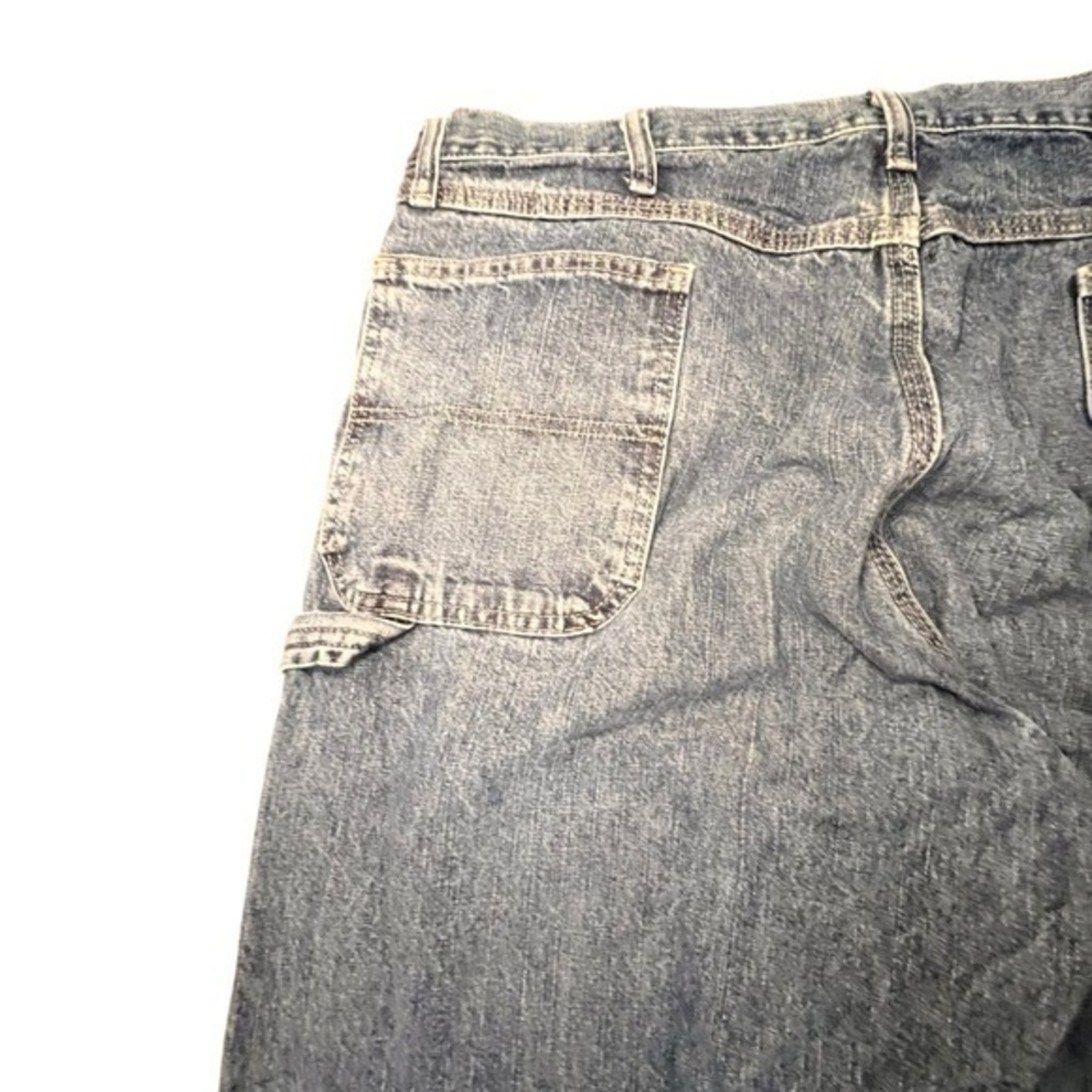 Wrangler Carpenter Jeans Adult 40x30 Blue Denim Relaxed Fit Straight Leg 94LSWDV - Picture 13 of 13